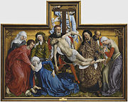 The Descent from the Cross (1436), by Rogier van der Weyden, Museo del Prado, Madrid.