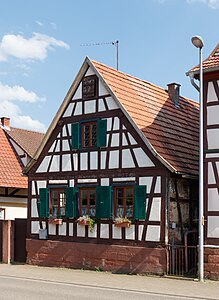 Half-timber house Winden Germany