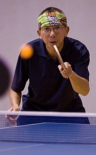 Yau-Man Chan Malaysian table tennis player, technology executive, and reality television participant