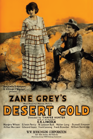 <i>Desert Gold</i> (1919 American film) 1919 film