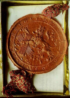 Great seal of the States General, 1578