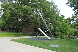 "Indexer II" Sculpture, University of Michigan North Campus, Ann Arbor, Michigan