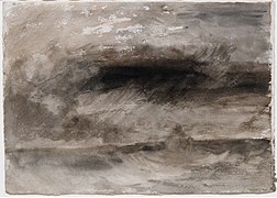 Storm at Sea - William Turner in Tate Britain
