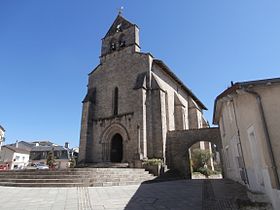 A Saint-Martin d'Isle-templom cikk illusztráló képe