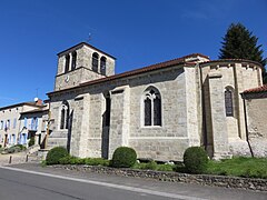 L'église Sainte-Marguerite...