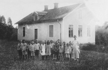 Överenhörna småskola, 1924.