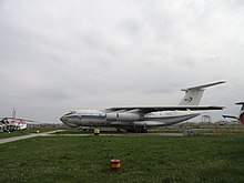 Ил-76 в музее авиации в Киеве