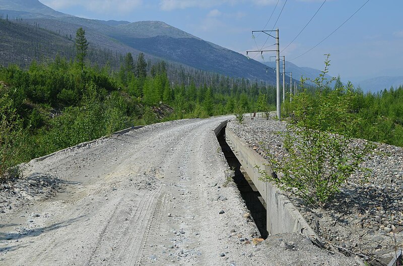 Северомуйск на карте