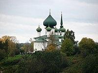 Utsikt över kyrkan 2012