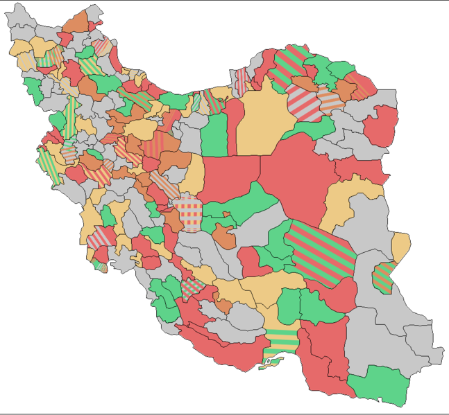 File:نتیجهٔ انتخابات مجلس شورای اسلامی (۱۳۸۶-۸۶) بر پایهٔ فهرست پیروز در حوزهٔ انتخابی.png