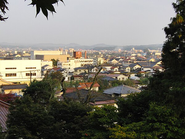 Panorama of central Miyoshi