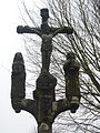 Le sommet du calvaire (autre face) de la chapelle Sainte-Christine