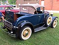 1931 Ford (Model A) Roadster, rear right view