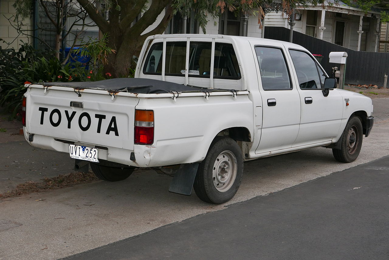 Image of 1993 Toyota HiLux (LN86R) DX 4-door utility (2015-06-27) 02