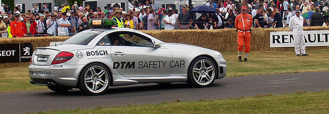 Mercedes-Benz SLK pace car of the Deutsche Tourenwagen Masters at the Goodwood Festival of Speed