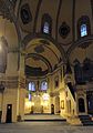 L'abside de l'ancienne église ; le minbar actuel se trouve au premier plan.