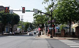 2013 photo of Center Square, Elizabethtown, Pennsylvania, U.S.A.