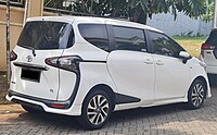 2016 Sienta 1.5 Q (pre-facelift; Indonesia)