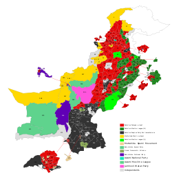 Élections générales de 2018 au Pakistan.svg