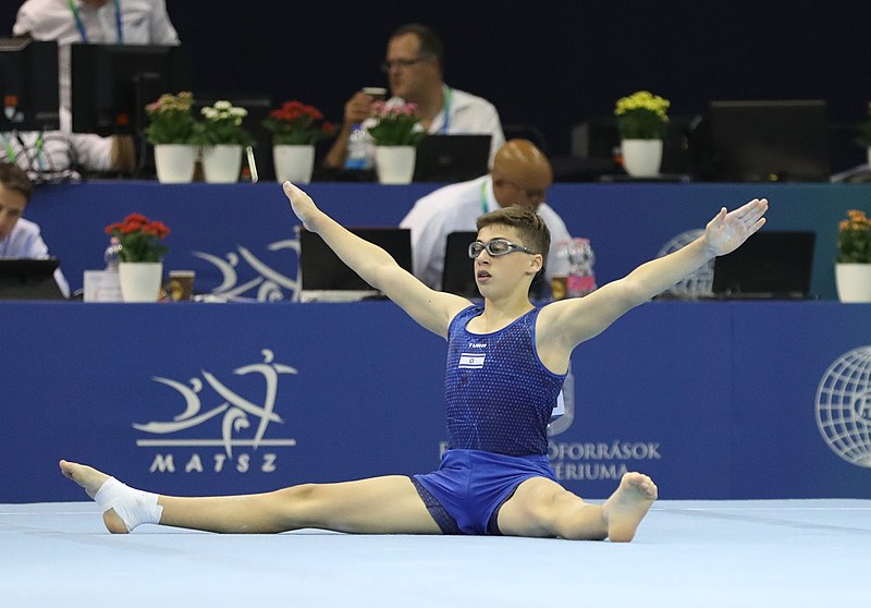 File:2019-06-27 1st FIG Artistic Gymnastics JWCH Men's All-around competition Subdivision 3 Floor exercise (Martin Rulsch) 034.jpg