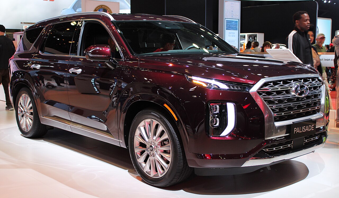 Image of 2020 Hyundai Palisade front NYIAS 2019