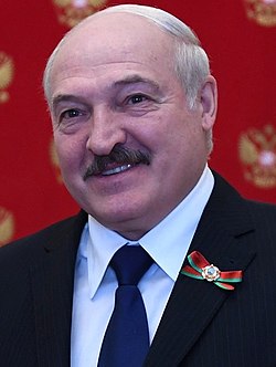 ალექსადრე ლუკაშენკო ბელარ. Аляксандр Лукашэнка რუს. Александр Лукашенко