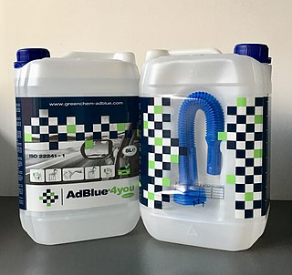 Diesel exhaust fluid Standardized aqueous urea solution for exhaust aftertreatment