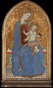 Cecco di Pietro,Virgen y el Niño, 1371