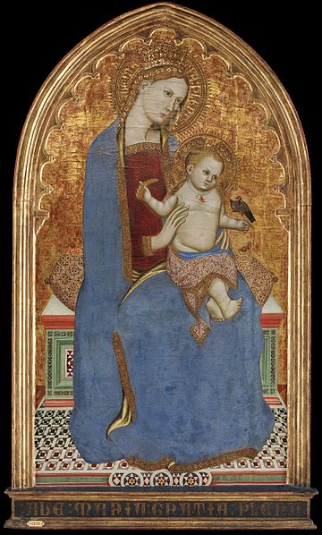 File:7 Cecco di Pietro, Madonna and Child, Copenhagen Statens Museum for Kunst.jpg