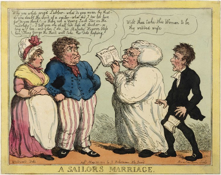 File:A Sailor's Marriage (caricature) RMG PW3853.tiff