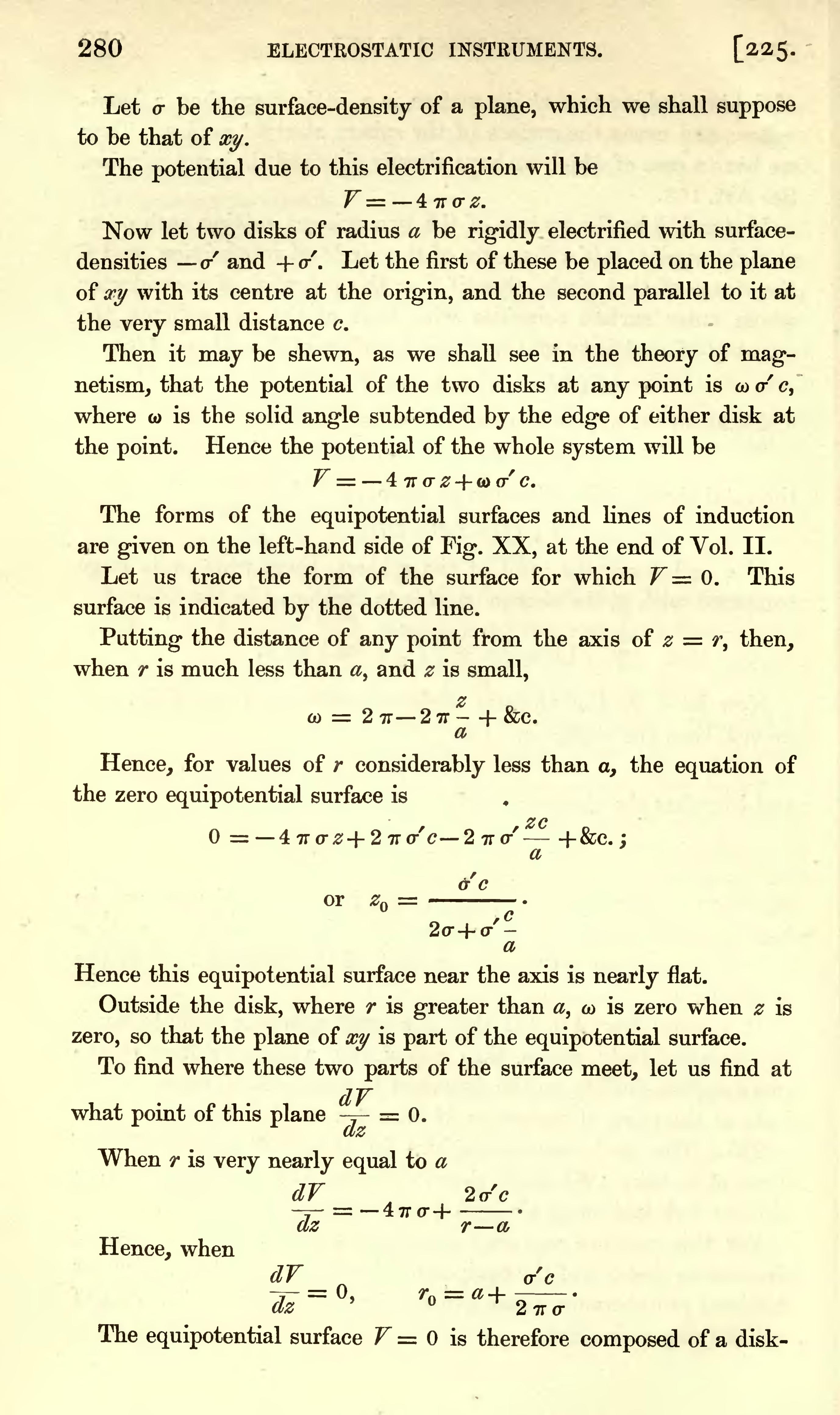 Page A Treatise On Electricity And Magnetism Volume 1