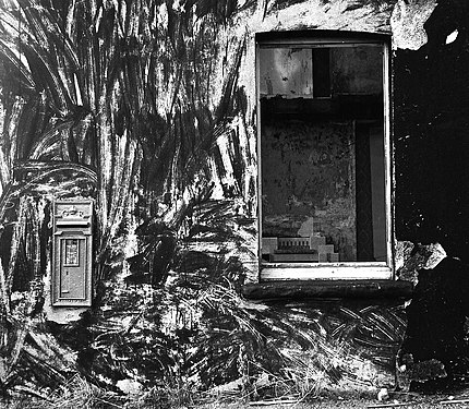 Abandoned mining village in South Wales 1979