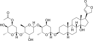 <span class="mw-page-title-main">Acetyldigitoxin</span> Pharmaceutical drug