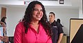 Activista Diane Rodríguez Zambrano como Testigo del primer Matrimonio Civil Igualitario en Ecuador en el Registro Civil.jpg