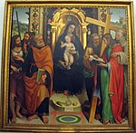 Agostino marti, madonna et enfant avec des saints (lucca), 1513, de carrara.JPG