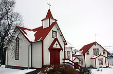 Péturskirkjan, die katholische Kirche in Akureyri