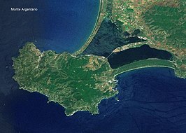 Argentario dal satellite.jpg