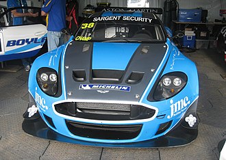 Ben Eggleston (Aston Martin DBRS9) placed sixth in the GT Championship Aston Martin DBRS9 of Ben Eggleston.JPG