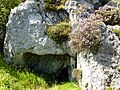L'une des grottes située au Petit Suchet.