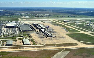 <span class="mw-page-title-main">Austin–Bergstrom International Airport</span> Civilian airport serving Austin, Texas, United States