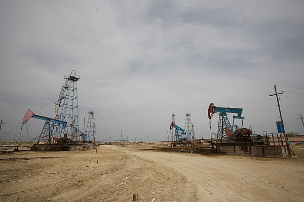 Onshore oil fields in Azerbaijan