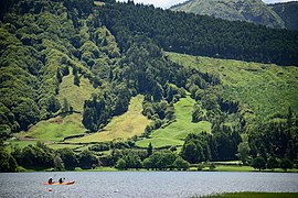 Kayak en el lago