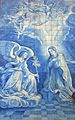 Azulejos da Igreja de Carvalhido - Anunciação.JPG