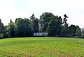 Čeština: Arboretum v Bílé Lhotě, pohled od Měníku English: View from Měník to arboretum in Bílá Lhota, Czech Republic.