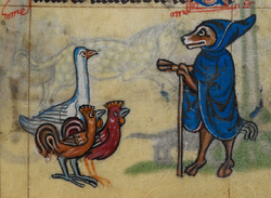 BL Stowe MS 17 fol. 84r Fox kázání.png