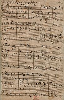 <i>Komm, du süße Todesstunde</i>, BWV 161 Church cantata by Johann Sebastian Bach