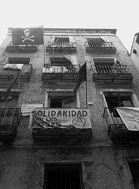 balcony somewhere in madrid