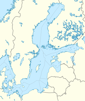 Balticconnector Baltık Denizi sayfasında.