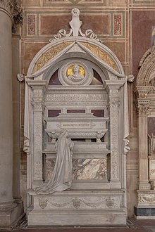 Rossinis Grab seit 1887 in Santa Croce in Florenz (Quelle: Wikimedia)