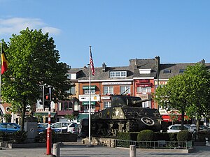 Bastogne: Geschichte, Weltkriegsgedenken, Verkehr